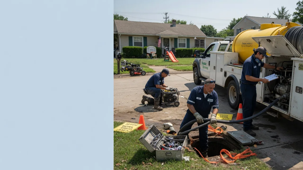 Septic Tank Pumping in Martinsville, NJ near me